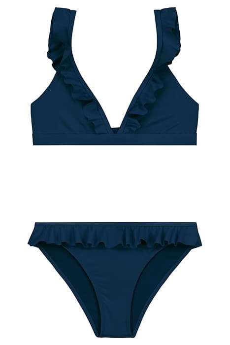 GIRLS BELLA BIKINI SET POSEIDON BLUE by Shiwi