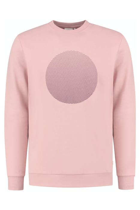 MEN SWEATER GRADIENT DOT OLD ROSE PINK by Shiwi