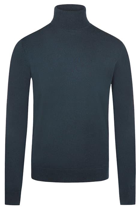 ROLL NECK COTTON/NYLON/MERINO BLUE INDIGO by McGregor