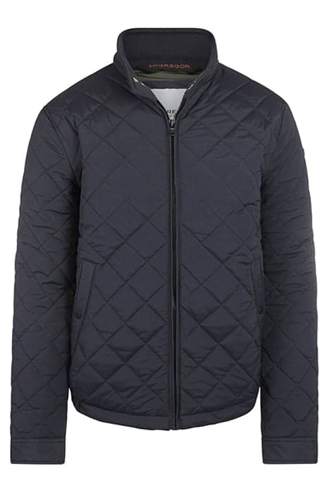 QUILTED NYLON BOMBER BLACK IRIS (NAVY) by McGregor