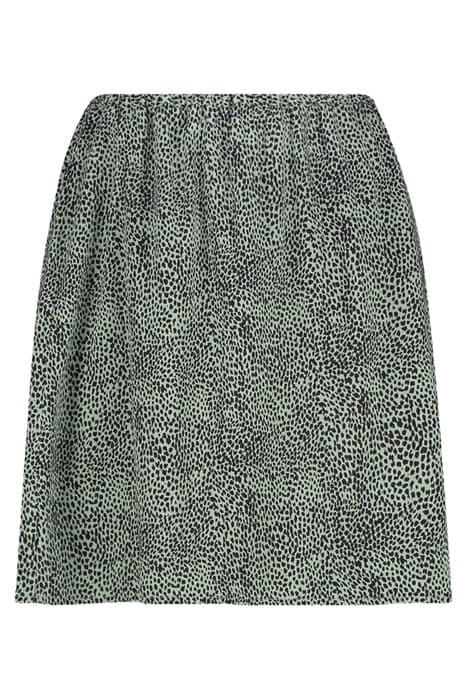 FLEURINE SKIRT GREY GREEN ANIMAL by Another Label