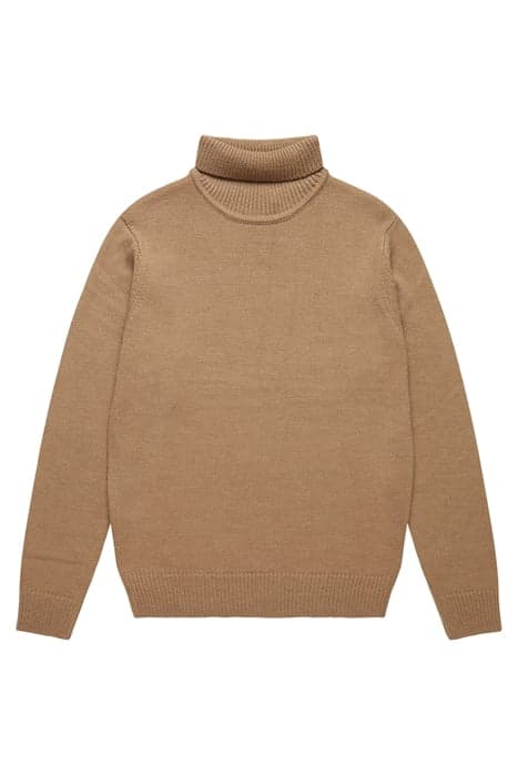 5 ROLL NECK KNIT CAMEL MEL by French Connection