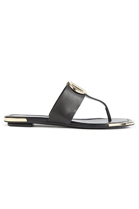 HALCOTT - FLAT THONG BLACK by DKNY