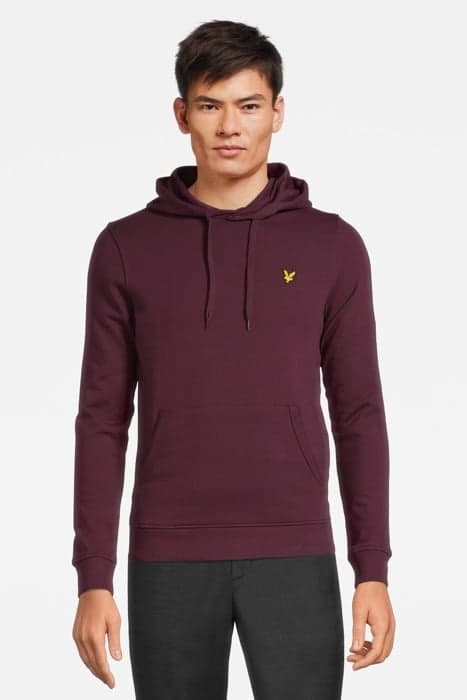 PULLOVER HOODIE BURGUNDY by Lyle & Scott