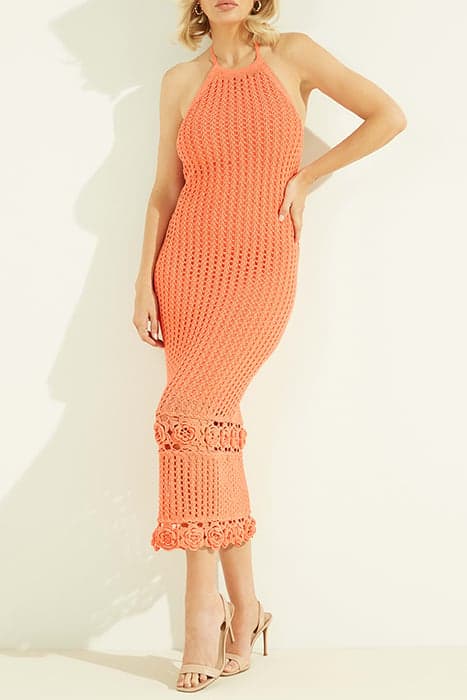 AGATHE CROCHET LONG SWEET CORAL by Marciano by Guess