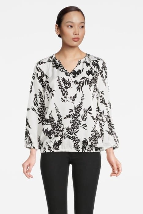 BLOUSE WOVEN LONG SLEEVES CLOUD DANCER by Sandwich