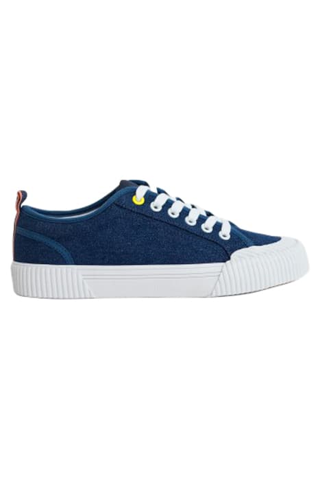 ORGANIC LILA CANVAS TRAINERS DARK NAVY by White Stuff