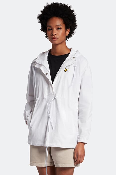 OVERHEAD ANORAK WHITE by Lyle & Scott