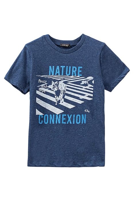 BOYS’ INDIGO LYNX IN THE CITY IMAGE T-SHIRT by IKKS