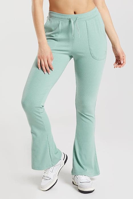 GYMSHARK PAUSE FLARED PANTS MAYA BLUE by Gymshark