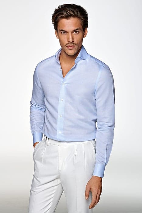 LIGHT BLUE EXTRA SLIM FIT SHIRT by Suitsupply