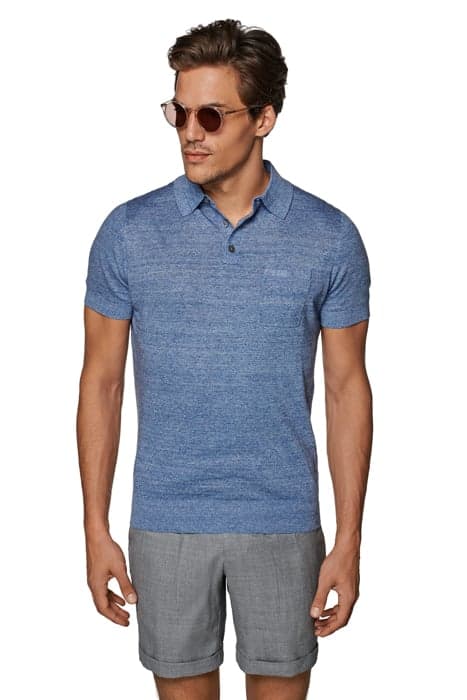 Blue Polo Shirt by Suitsupply