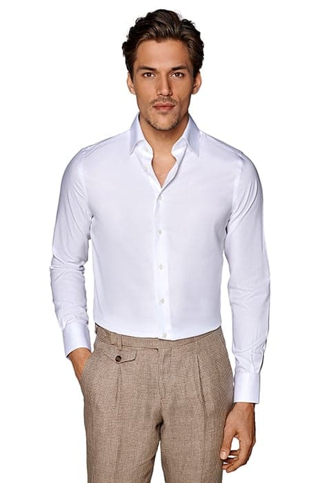 WHITE ROYAL OXFORD EXTRA SLIM FIT SHIRT by Suitsupply