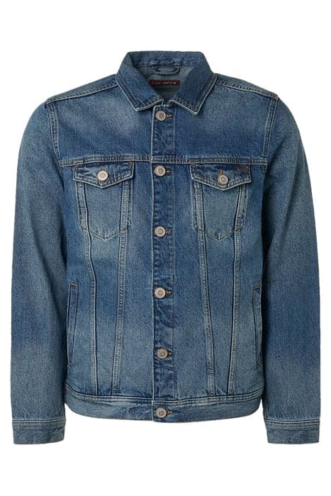 JACKET SHORT FIT DENIM RECYCLED COTTON INDIGO by No Excess