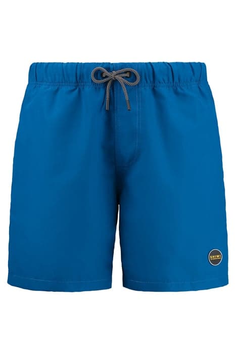 MEN SWIM SHORT RECYCLED MIKE SOLID MICRO PEACH DEEP SKY BLUE by Shiwi