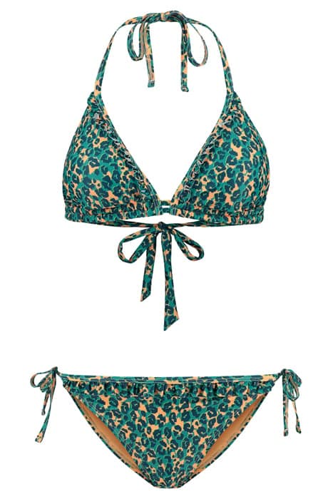 LADIES LIZ BIKINI SET TROPICAL TIGER TROPIC GREEN by Shiwi