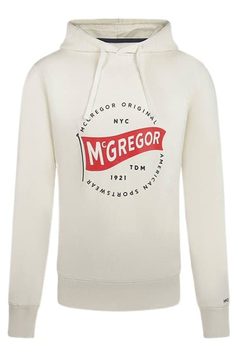 HOODY WITH GRAPHIC OFF WHITE by McGregor