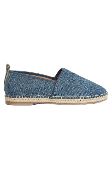 DENIM SLIP ON ESPADRILLE BLUE MLT by White Stuff