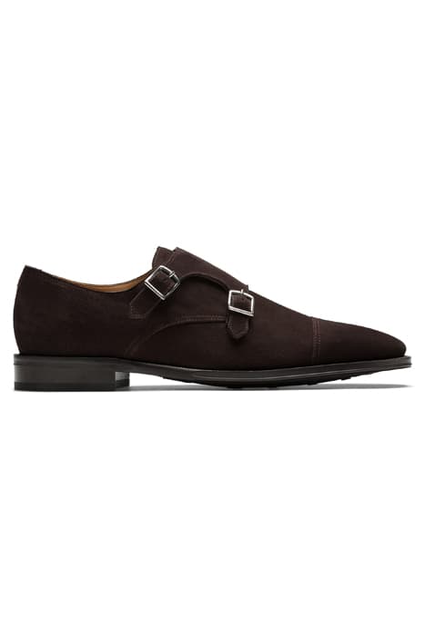 Dark Brown Double Monk Strap by Suitsupply