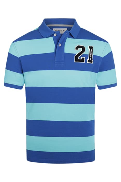 STRIPE HERITAGE 21 POLO RF KOBALT by McGregor