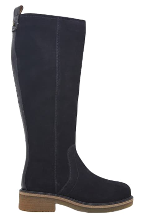 CATHERINE CREPE KNEE HIGH BOOT DARK NAVY by White Stuff