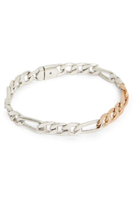 MIX LINK BRACELET WRM BRSS/WRM SILVR by AllSaints