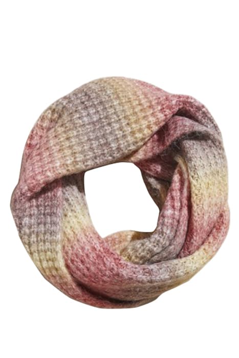 SPACEDYE KNIT SNOOD PINK MLT by White Stuff