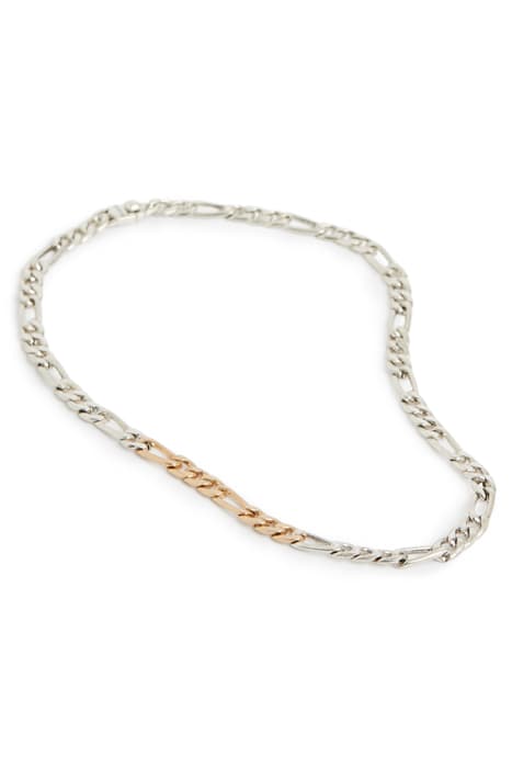 MIX LINK NECKLACE WRM BRSS/WRM SILVR by AllSaints