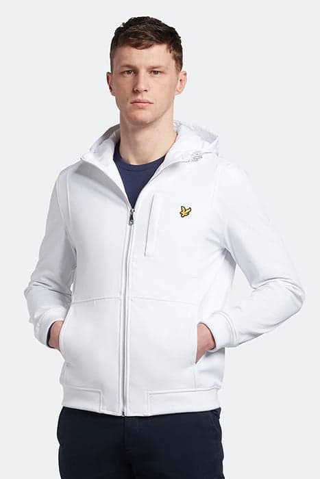 SOFTSHELL JACKET 626 WHITE by Lyle & Scott