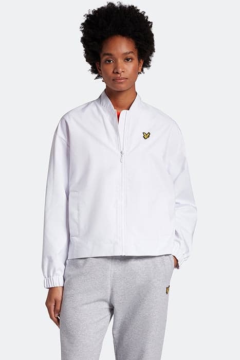 BOMBER JACKET 626 WHITE by Lyle & Scott