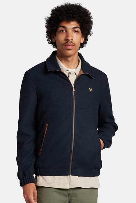 MELTON JACKET Z271 DARK NAVY by Lyle & Scott