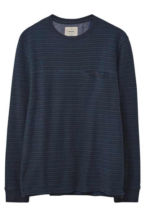 HOLTON STRIPE T-SHIRT DARK NAVY by White Stuff