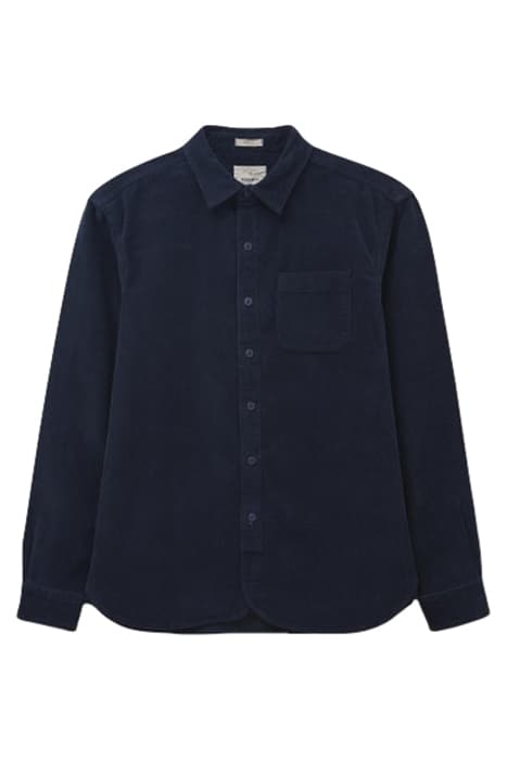 WHITWICK CORD SHIRT DARK NAVY by White Stuff