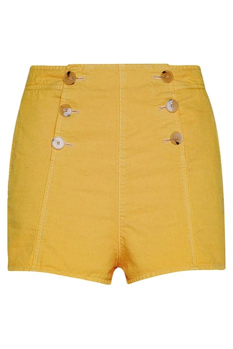 CHIC COTTON TWILL HIGH WAIST SHORTS SOLE by forte_forte