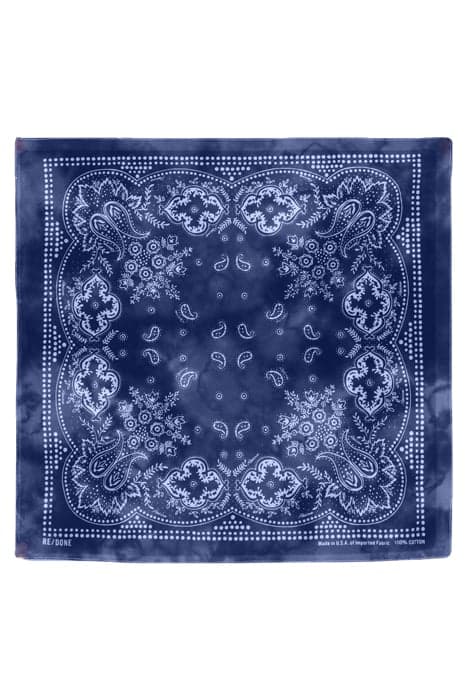 60S PAISLEY BANDANA FADED BLUE by RE/DONE