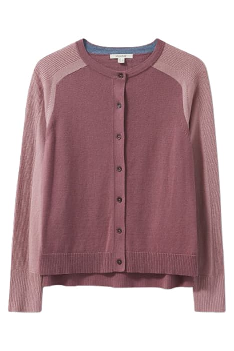 LIBBY CREW NECK CARDI DUS PINK by White Stuff