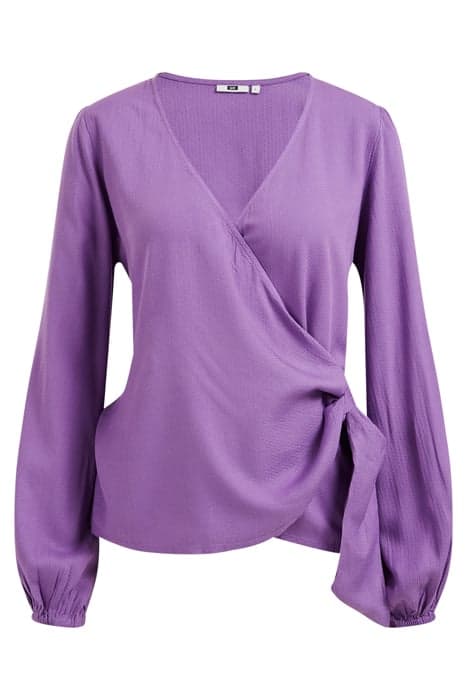 LADIES TRANSFER BLOUSE FROM VISCOSE LIGHT PURPLE by WE Fashion