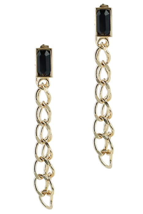 OTAZU DIVINE BLACK CHAIN EARRINGS BLACK by OTAZU