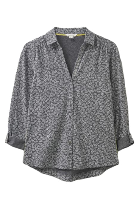 ANNIE JERSEY SHIRT GREY MLT by White Stuff