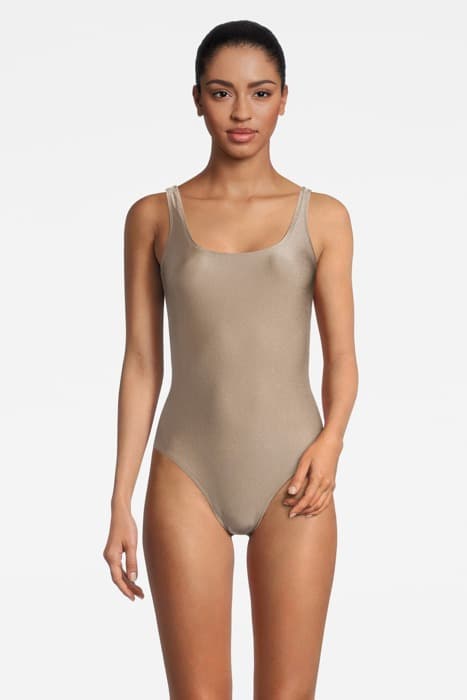 SHIMMER SWIMSUIT SAND BEIGE by Filippa K