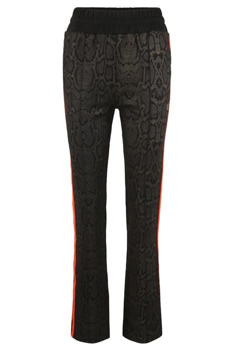 WOMEN PANDORA AOP TRACK PANTS BLACK SNAKE ALLOVER by FILA