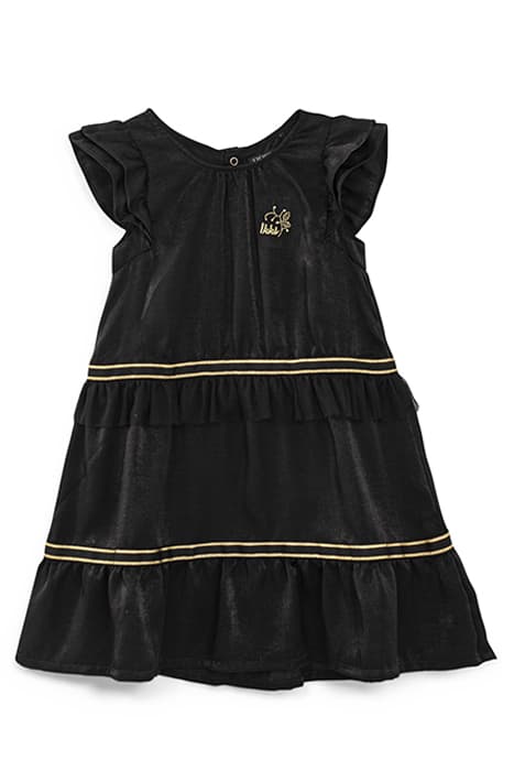 BLACK SHORT SLEEVES DRESS by IKKS