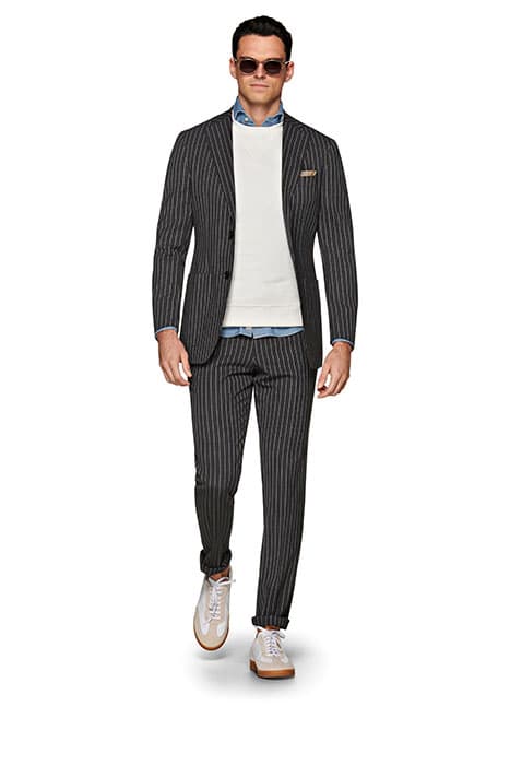 DARK GREY SOHO TROUSERS by Suitsupply