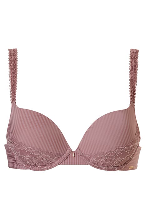 CO BRA TSHIRT PUSH STRIPE LACE ROSE DES BOIS by Livera