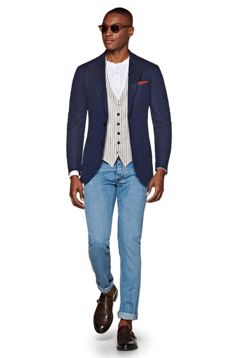 BLUE WAISTCOAT by Suitsupply