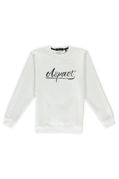 AUSTIN CREWNECK WHITE by ASPACT