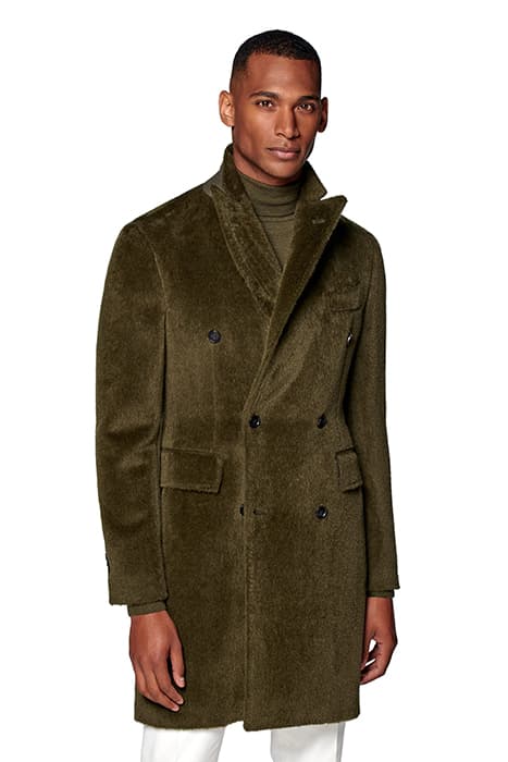 MID GREEN OVERCOAT by Suitsupply