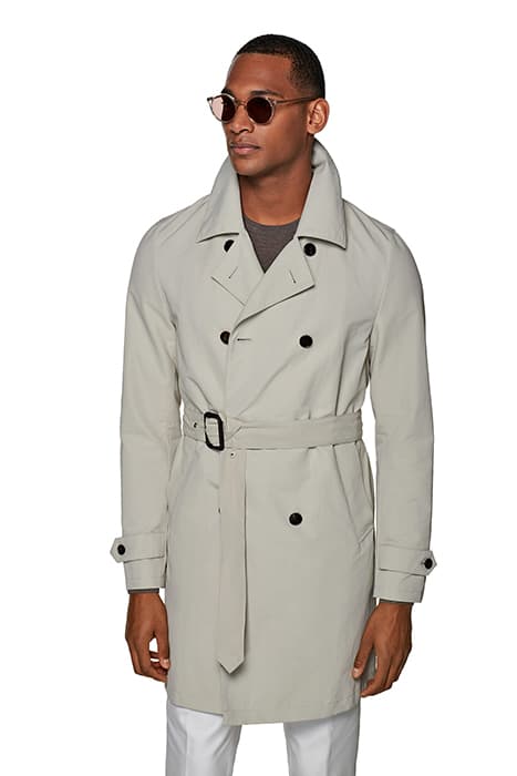 LIGHT BROWN TRENCH COAT by Suitsupply