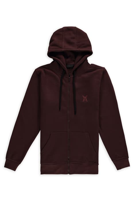 ASPACT ZIPPER HOODIE BROWN by ASPACT