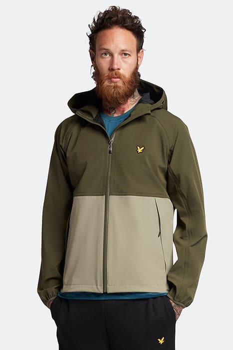 ENERGY JACKET DARK SAGE/ MINERAL GREEN by Lyle & Scott